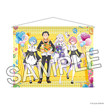 Re:ZERO -Starting Life in Another World- B2-sized Tapestry Flower ＆ Balloon ver.