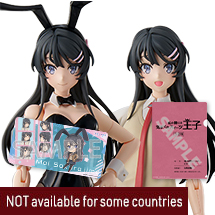 KADOKAWA PLASTIC MODEL SERIES Rascal Does Not Dream Series Mai Sakurajima DX ver. with Rubber Mat